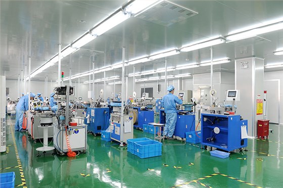港源電子生產(chǎn)車間
