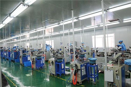 港源電子自動化生產(chǎn)車間