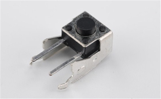 6*6側(cè)臥式插件輕觸開關(guān)