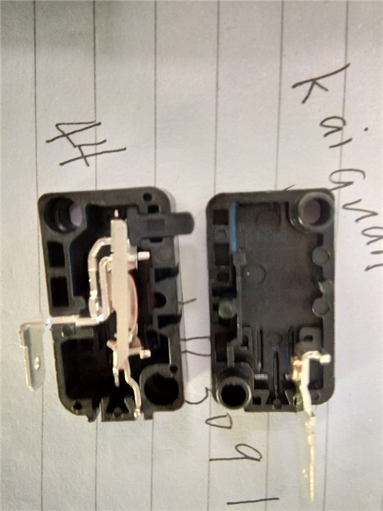 微動(dòng)開關(guān)結(jié)構(gòu)圖