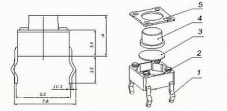 防水輕觸開關(guān)是怎么工作的？工作原理是什么?