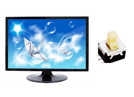 電視機(jī)電源鍵開(kāi)關(guān)PB22E12應(yīng)用案例