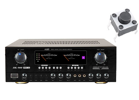 功放按鍵開(kāi)關(guān)KAN0611應(yīng)用案例